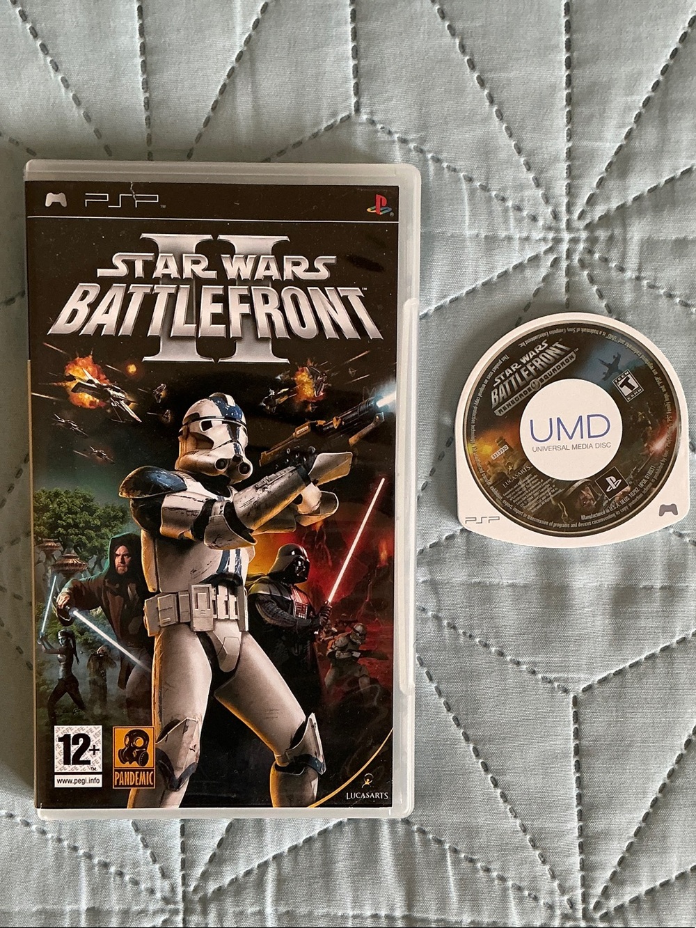 Star Wars Battlefront II and Star Wars Battlefront: Renegade Squadron (PSP)
